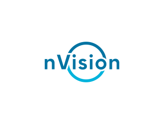 nVision logo design by pete9