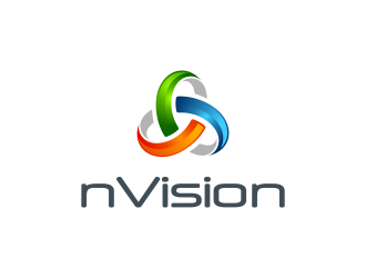 nVision logo design by prologo