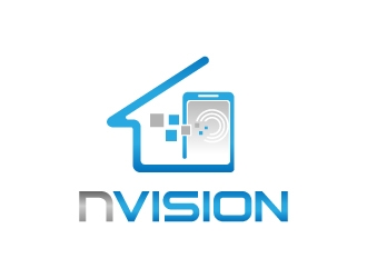 nVision logo design by MUSANG