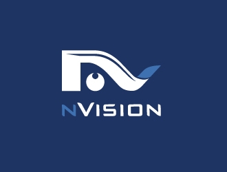 nVision logo design by josephope