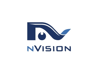 nVision logo design by josephope