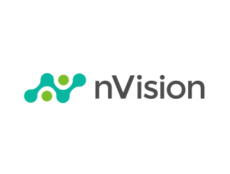 nVision logo design by Gopil
