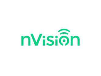 nVision logo design by Gopil