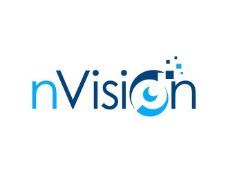 nVision logo design by sanworks
