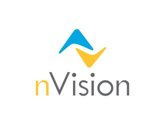 nVision logo design by sanworks