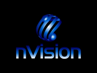 nVision logo design by KDesigns