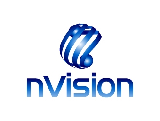 nVision logo design by KDesigns
