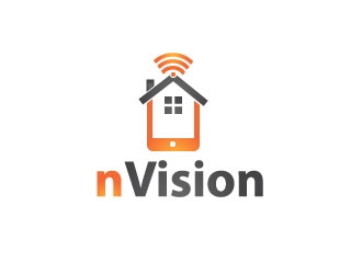 nVision logo design by Webphixo