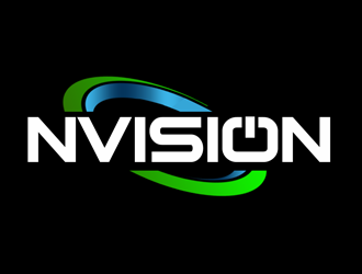 nVision logo design by kunejo