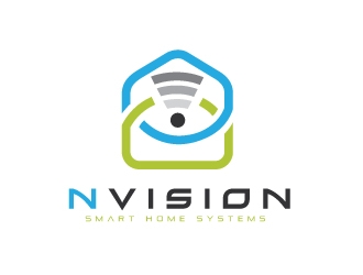 nVision logo design by REDCROW