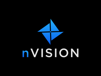 nVision logo design by berkahnenen