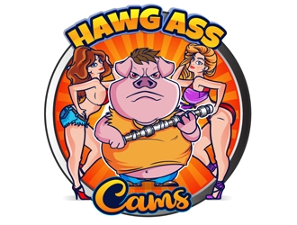 Hawg Ass Cams logo design by DreamLogoDesign