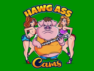 Hawg Ass Cams logo design by DreamLogoDesign
