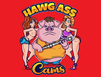 Hawg Ass Cams logo design by DreamLogoDesign