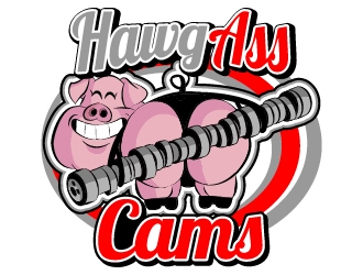 Hawg Ass Cams logo design by Norsh