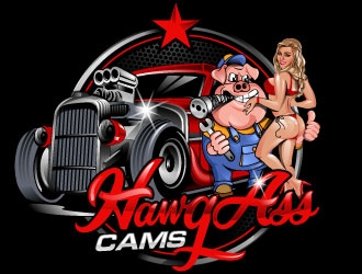 Hawg Ass Cams logo design by Suvendu