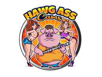 Hawg Ass Cams logo design by DreamLogoDesign