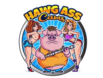 Hawg Ass Cams logo design by DreamLogoDesign