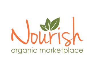 Nourish Organic Marketplace logo design by johana