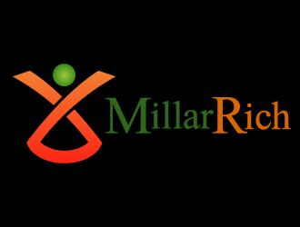 MillarRich  logo design by yaya2a
