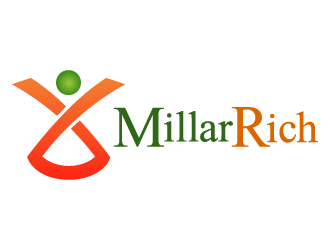 MillarRich  logo design by yaya2a
