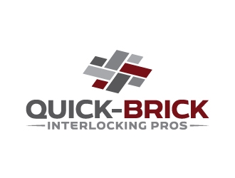 Quick-Brick logo design by LogOExperT
