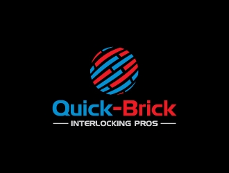 Quick-Brick logo design by zakdesign700