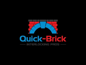 Quick-Brick logo design by zakdesign700