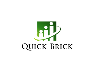 Quick-Brick logo design by N3V4