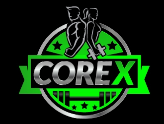 CORE X logo design by art-design