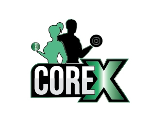 CORE X logo design by Shailesh