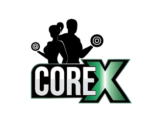 CORE X logo design by Shailesh