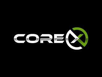 CORE X logo design by sanworks