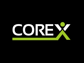 CORE X logo design by kunejo