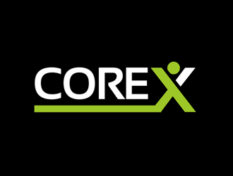 CORE X logo design by kunejo