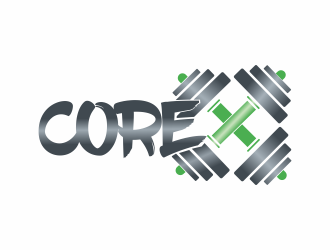 CORE X logo design by Mahrein