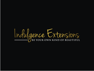 Indulgence Extensions        (tag line) be your own kind of beautiful logo design by logitec