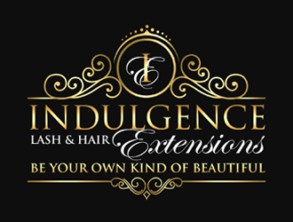 Indulgence Extensions        (tag line) be your own kind of beautiful logo design by ingepro