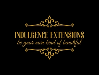 Indulgence Extensions        (tag line) be your own kind of beautiful logo design by cikiyunn
