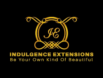 Indulgence Extensions        (tag line) be your own kind of beautiful logo design by budbud1