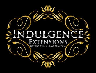 Indulgence Extensions        (tag line) be your own kind of beautiful logo design by karjen