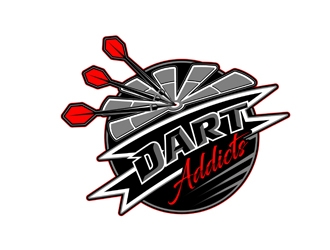 Dart Addicts logo design by DreamLogoDesign