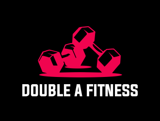 Double A Fitness logo design by JessicaLopes