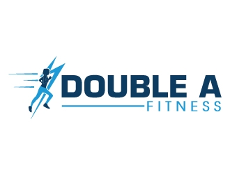 Double A Fitness logo design by AamirKhan