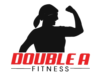 Double A Fitness logo design by AamirKhan