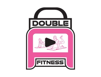 Double A Fitness logo design by Boooool
