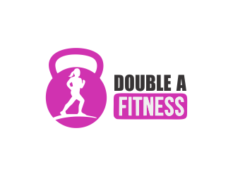 Double A Fitness logo design by akhi