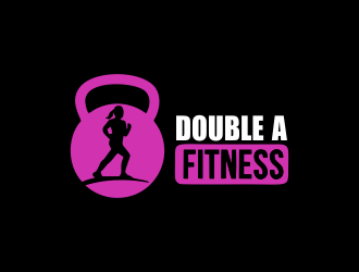 Double A Fitness logo design by akhi