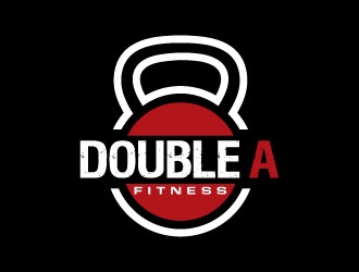 Double A Fitness logo design by sanworks