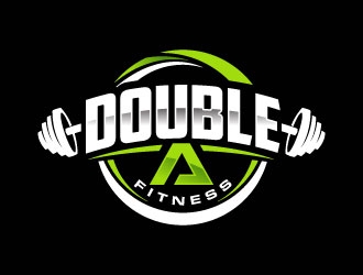 Double A Fitness logo design by sanworks